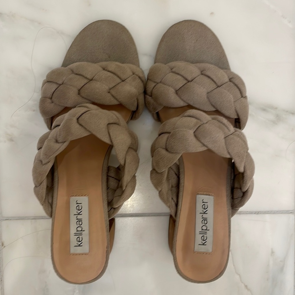 Women’s Kell Parker braided suede sandals
